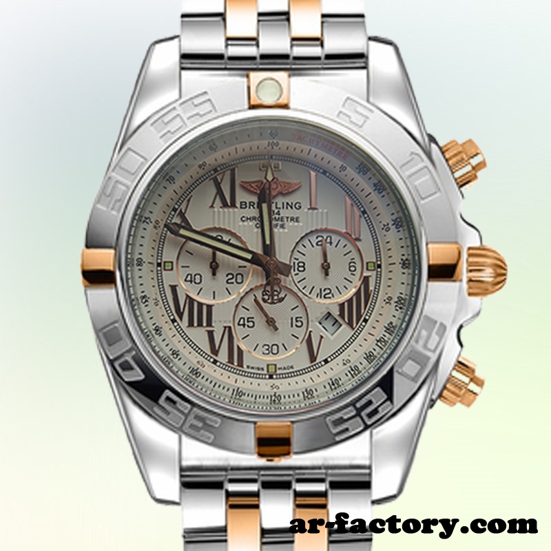 AR Breitling Chronomat Men S CB011012 Replica 43mm Stainless Steel